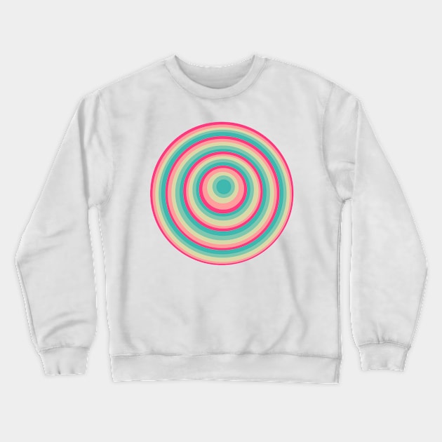 Abstract Circle Crewneck Sweatshirt by maramyeonni.shop